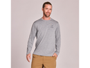 Life is Good Men's Long Sleeve Sun Crusher Tee - Clean Stacked Branding