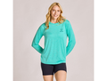 Life is Good Women's Long Sleeve Sun Crusher Tee - Clean Stacked Branding