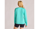 Life is Good Women's Long Sleeve Sun Crusher Tee - Clean Stacked Branding