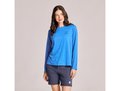 Life is Good Women's Long Sleeve Sun Crusher Tee - Clean Stacked Branding