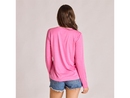 Life is Good Women's Long Sleeve Sun Crusher Tee - Clean Stacked Branding