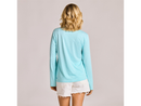 Life is Good Women's Long Sleeve Sun Crusher Tee - Clean Stacked Branding