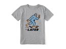 Life is Good Kids' Crusher Tee - Bigfoot Later Skater