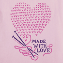 Life is Good Women's Crusher Tee - Made with Love Knitting