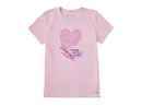 Life is Good Women's Crusher Tee - Made with Love Knitting