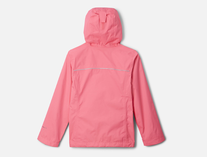 COLUMBIA Women's Waterproof Raincoat With Attached Hood Coral Pink Size online Medium