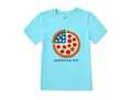 Life is Good Kids' Crusher Tee - American Pie Stars and Slices
