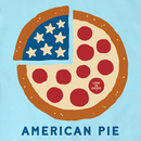 Life is Good Toddler Crusher Tee - American Pie Stars and Slices