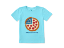Life is Good Toddler Crusher Tee - American Pie Stars and Slices