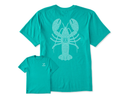 Life is Good Men's Crusher Tee - Patterned Lobstah
