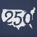 Life is Good Men's Crusher Tee - America Map 250&nbsp;