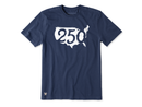 Life is Good Men's Crusher Tee - America Map 250&nbsp;