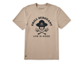 Life is Good Men's Crusher Tee - Grill Sergeant Grillin
