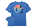 Life is Good Men's Crusher Tee - Sailors Moon