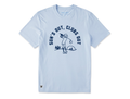 Life is Good Men's Crusher Tee - Sun's Out Clubs Out Jake