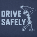 Life is Good Men's Crusher Tee - Drive Safely Jake