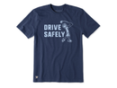 Life is Good Men's Crusher Tee - Drive Safely Jake