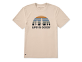 Life is Good Men's Crusher Tee - Trees are Good