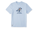 Life is Good Men's Crusher Tee - Jake Not Working