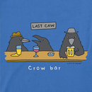 Life is Good Men's Crusher Tee - Crow Bar