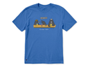 Life is Good Men's Crusher Tee - Crow Bar