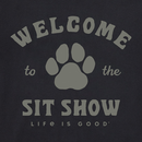 Life is Good Men's Crusher Lite Tee - Sit Show Paw