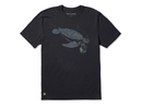 Life is Good Men's Crusher Lite Tee - Beach Bound Turtle