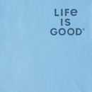 Life is Good Men's Crusher Lite Tee - Full Moon Canoe