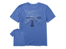 Life is Good Men's Crusher Lite Tee - Dockside Companion
