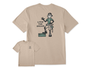 Life is Good Men's Crusher Lite Tee - Jake Livin' the Dream Handyman