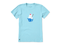 Life is Good Women's Crusher Tee - Home Run Sundae