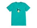 Life is Good Women's Crusher Tee - Lemon Bloom