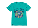 Life is Good Women's Crusher Tee - Good Vibes Bloom
