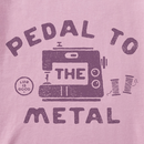 Life is Good Women's Crusher Vee - Pedal to the Metal Sewing Machine