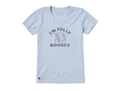Life is Good Women's Crusher Vee - I'm Fully Booked Books