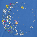 Life is Good Women's Crusher Vee - Blooming Wildflower Crescent