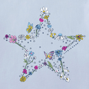 Life is Good Women's Crusher Vee - Blooming Wildflower Star