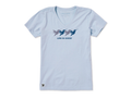 Life Is Good Women's Crusher Lite Vee - Rally Hummingbirds
