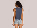 Life is Good Women's Boxy Crusher Tank - Seashells by the Seashore