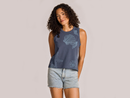 Life is Good Women's Boxy Crusher Tank - Seashells by the Seashore
