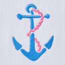 Life is Good Women's Fitted Rib Tank - Anchors Away