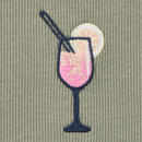 Life is Good Women's Fitted Rib Tank - Embroidered Spritz