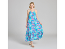 Life is Good Women's Breezy Maxi Dress - Graphic Blossom Pattern