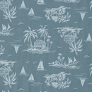 Life is Good Women's Tiered Tank Dress - Island Hut Pattern