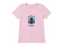 Life is Good Women's Crusher Vee - Sanibel Lighthouse