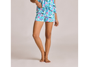 Life is Good Women's Lightweight Sleep Short - Summer Garden Pattern