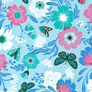 Life is Good Women's Lightweight Sleep Tank - Summer Garden Pattern