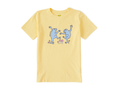Life is Good Kids' Crusher Tee - Dancing Frogs