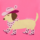Life is Good Kids' Crusher Tee - Yee-Paw!
