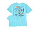 Life is Good Kids' Crusher Tee - Hooked on Fishing